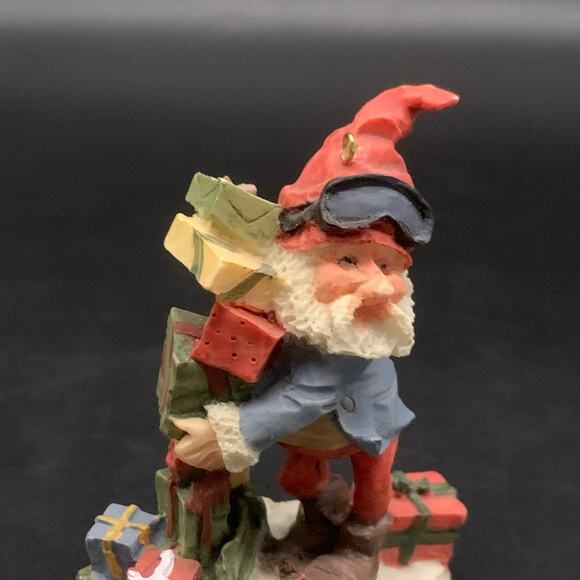 Vintage Elf Christmas Tree Ornament - Picture 2 of 10